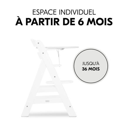 Tablette Click Tray pour chaise haute Alpha+ - Blanc HAUCK - 15