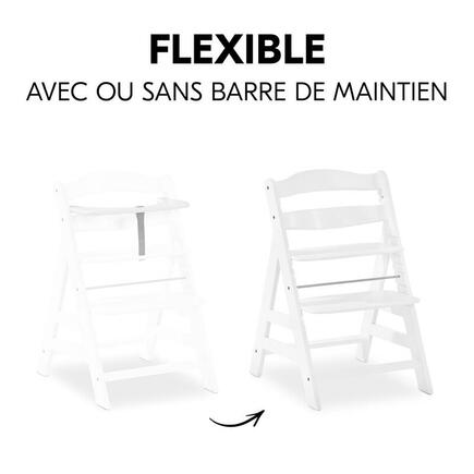 Chaise haute Alpha+ - Blanc HAUCK - 7