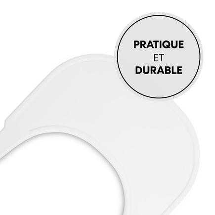 Tablette Click Tray pour chaise haute Alpha+ - Blanc HAUCK - 7