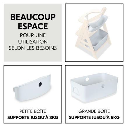 Boîtes de rangements Alpha et Beta Box Set - Blanc HAUCK - 10