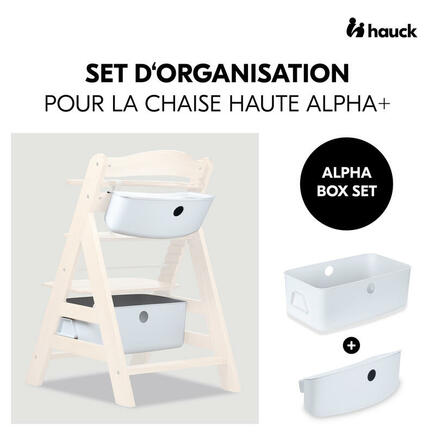 Boîtes de rangements Alpha et Beta Box Set - Blanc HAUCK - 4