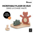 Ours Play Shaking chaise haute - Bois HAUCK - 7