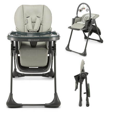 Chaise haute Tummie - Grey KINDERKRAFT - 3