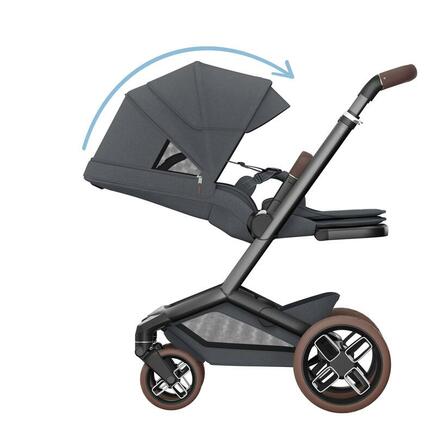 Poussette Fame Twillic Graphite avec Nacelle MAXI COSI - 11