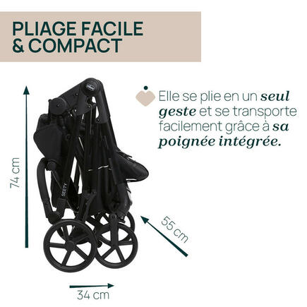 Poussette Seety - Etna black CHICCO - 14