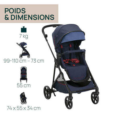 Poussette Seety - Oxford blue CHICCO - 10