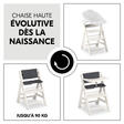 Chaise haute Beta+ avec accessoires - Blanc HAUCK - 11