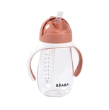 Tasse paille 300mL - Terracotta