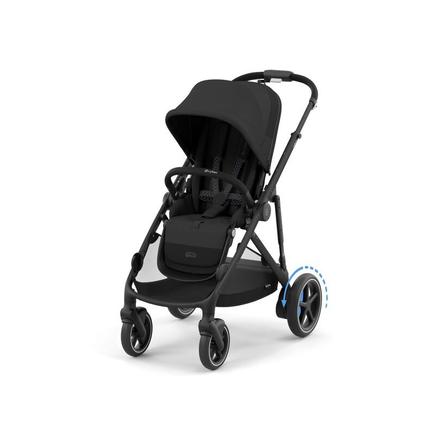 Poussette eGazelle S BLK Moon Black CYBEX