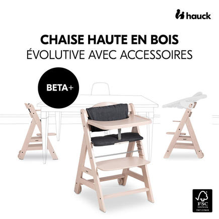 Chaise Haute Beta+B Whitewashed Rosé HAUCK - 7