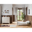 Chambre duo lit 70x140 cm + Commode Milenne by Vox - Sable beige VOX - 2