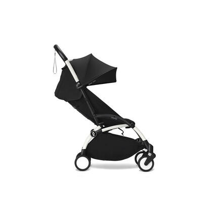 Poussette YOYO3 Pack 6+ Noir / Cadre Blanc STOKKE - 3