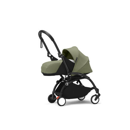 Poussette YOYO 3 Pack 0+ et 6+ Olive / Cadre Noir STOKKE - 3