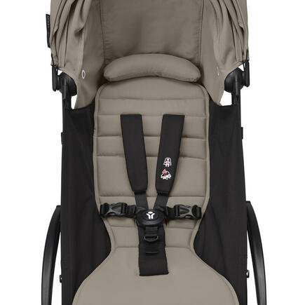 Poussette YOYO3 Pack 6+ Taupe / Cadre Noir STOKKE - 2