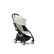 Poussette YOYO 3 Pack 0+ et 6+ Taupe / Cadre Noir STOKKE - 4