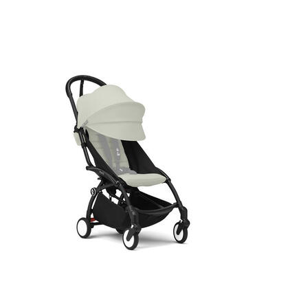 Poussette YOYO 3 Pack 0+ et 6+ Olive / Cadre Noir STOKKE - 4