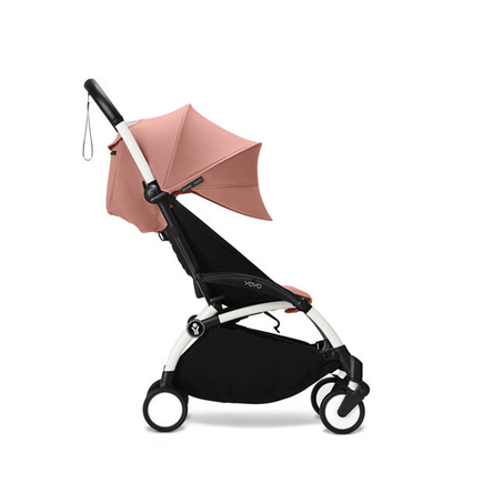 Poussette YOYO3 Pack 6+ Ginger / Cadre Blanc STOKKE