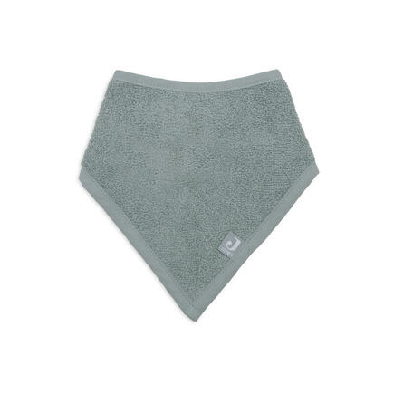 Lot de 2 bavoirs bandana éponge Basics - Sea green JOLLEIN - 5