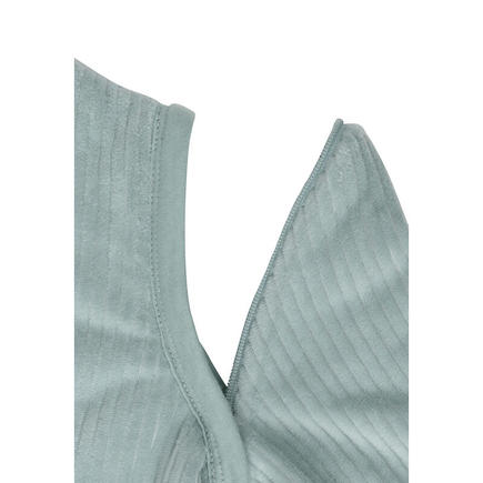 Gigoteuse avec manches amovibles 70cm Velvet rib - Sea green JOLLEIN - 6