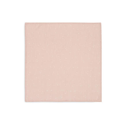 Lot de 3 langes en gaze de coton small 70x70cm Twinkling - Wild rose JOLLEIN - 4