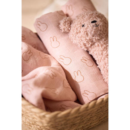 Hochet Teddy bear - Wild rose JOLLEIN - 2