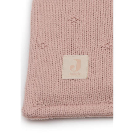 Couverture velvet Cosy knit - Wild rose JOLLEIN - 5