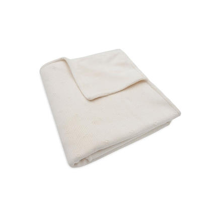 Couverture velvet Cosy knit - Ivory JOLLEIN - 5