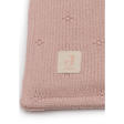 Couverture berceau velvet Cosy knit - Wild rose JOLLEIN - 5