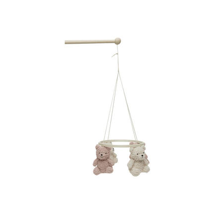 Mobile bébé Teddy bear - Wild rose/Natural JOLLEIN - 5