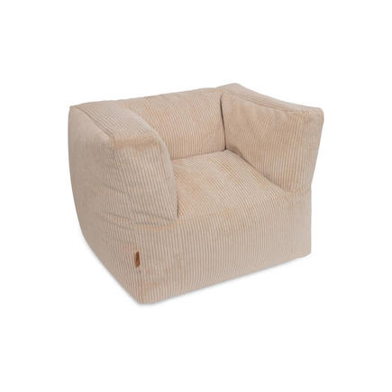 Fauteuil pouf pour enfant Corduroy - Natural JOLLEIN