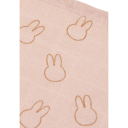 Lot de 3 langes en gaze de coton small 70x70cm Miffy - Wild rose JOLLEIN - 3