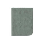 Couverture berceau Jungle jambo - Ash green