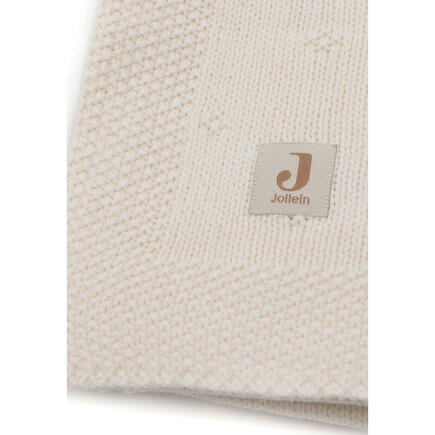 Couverture berceau Cosy knit - Ivory JOLLEIN - 5