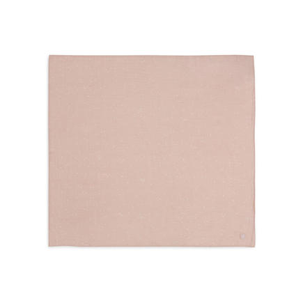 Lot de 2 langes en gaze de coton larges 115x115cm Twinkling - Wild rose JOLLEIN - 3