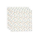 Lot de 3 langes en gaze de coton small 70x70cm Roarsome - Multicolor