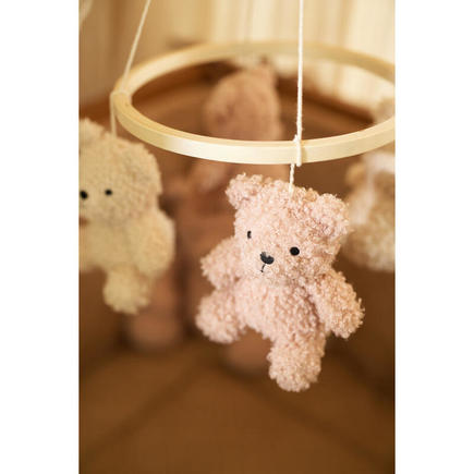 Mobile bébé Teddy bear - Wild rose/Natural JOLLEIN - 4