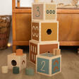 Cubes empilables en bois FSC - Multicolor TROIS KILOS SEPT - 3