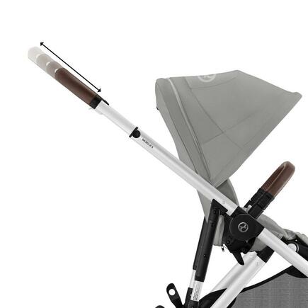 Poussette GAZELLE S Silver Stone Grey CYBEX - 4