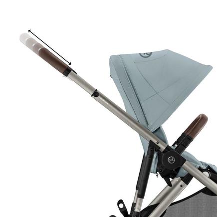 Poussette GAZELLE S Taupe Stormy Blue CYBEX - 5