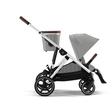 Poussette GAZELLE S Silver Stone Grey CYBEX