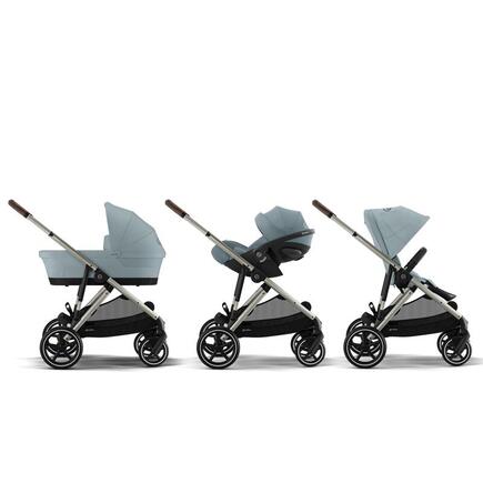 Poussette GAZELLE S Taupe Stormy Blue CYBEX - 6