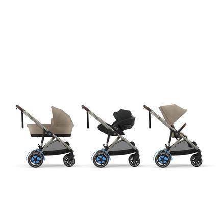 Poussette eGazelle S TPE Almond Beige CYBEX - 6