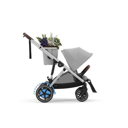 Poussette eGazelle S SLV Stone Grey CYBEX - 2