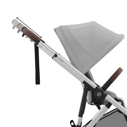 Poussette eGazelle S SLV Stone Grey CYBEX - 4