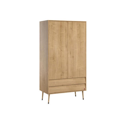 Chambre TRIO Lit 70x140 Commode Armoire BOSQUE Bois VOX - 4