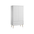 Armoire 2 portes BOSQUE Blanc VOX