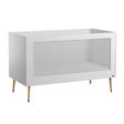 Chambre TRIO Lit 70x140 Commode Armoire BOSQUE Blanc VOX