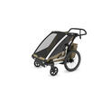 Poussette Remorque-Vélo Chariot Cross 2 Double Khaki THULE - 8