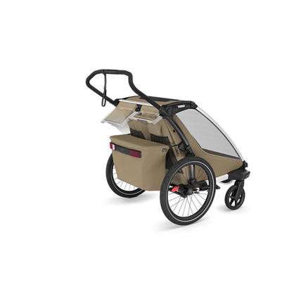 Poussette Remorque-Vélo Chariot Cross 2 Double Khaki THULE - 2