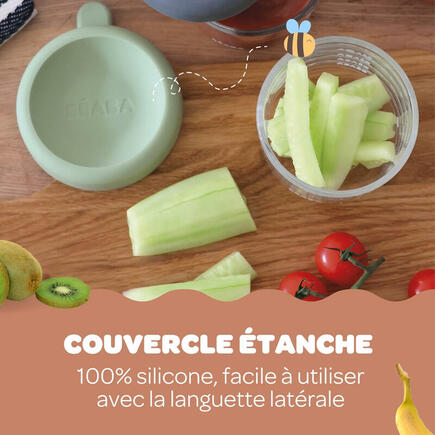 Portion Verre Vert Sauge 150ml BEABA - 4